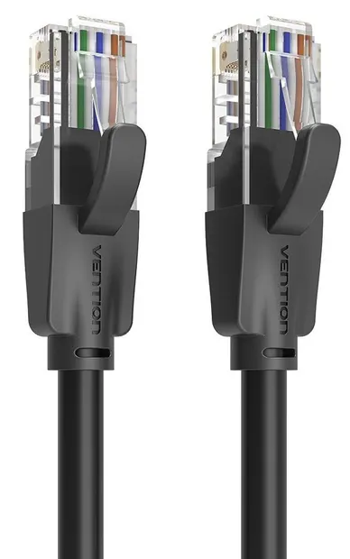 Cablu de rețea Vention - IBEBF, RJ45/RJ45, 1m, negru