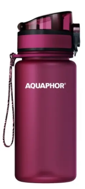 Sticlă filtrantă Aquaphor - City, 160028, 350 ml, ruby
