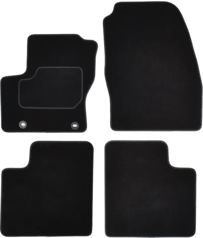 Covorase auto (set, velur, 4 bucati, culoare negru) FORD GRAND C-MAX dupa 2010