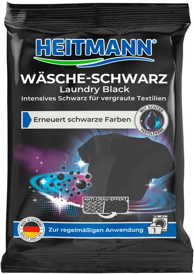 Detergent de rufe negre Heitmann - 50 g