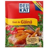 Baza de mancare Delikat, Gust de gaina, 75g Engros