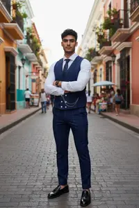 Compleu barbati Vesta + Pantaloni B4010 90-3