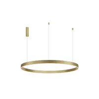Lampa suspendata MOTIF Alama aurie Aluminiu & Acrylic LED 72W 5250Lm 230V IP20 2700-6000K Schimbare temperatura de culoare si reglare intensitate luminoasa