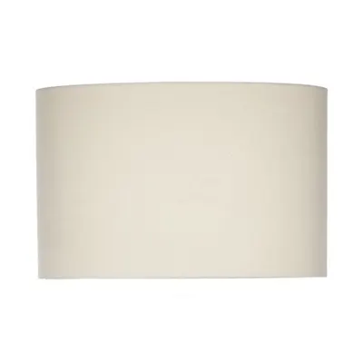 Abajur Dunlop Cream Linen Drum Shade 42cm