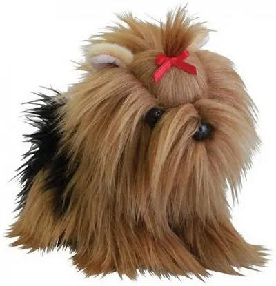 Jucărie de pluș Silky - Yorkshire Terrier, 23 cm