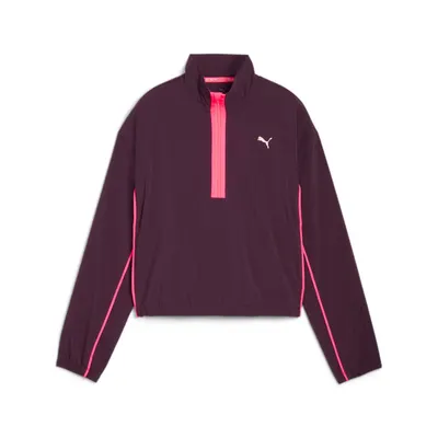 Jachetă de alergare PUMA Run For Her Fashion Woven 1/2 ZIP