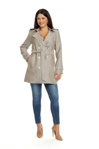 Trenci dama DT22T06B bej, Dress to Impress | marimea 44