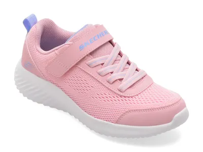 Pantofi sport SKECHERS roz, BOUNDER, din material textil