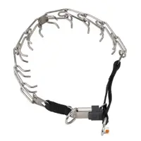 Zgarda otel inoxidabil micro pentru dresaj cu strangulare si eliberare rapida Sprenger – 40 cm
