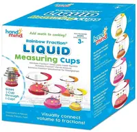 Trusă științifică Learning Resources - Căni de măsurat, 4 bucăți