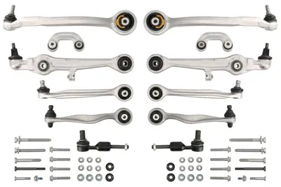 Set reparatie brate puntea fata FEBI pentru AUDI A4 B5, A6 C5; SKODA SUPERB I; VW PASSAT B5, PASSAT B5.5 1.6-4.2 11.94-03.08