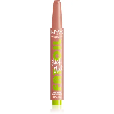 NYX Professional Makeup Fat Oil Slick Click balsam de buze colorat culoare 14 Group Chat 2 g