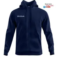 Hanorac sport Givova Polarfleece 500 Albastru