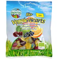 Jeleuri Inimioare cu Fructe fara Gluten Ecologice/Bio 80g