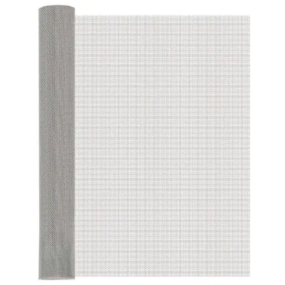 vidaXL Ecran din plasă 80 x 500 cm 8 Mesh Oțel Inoxidabil 201 Argintiu