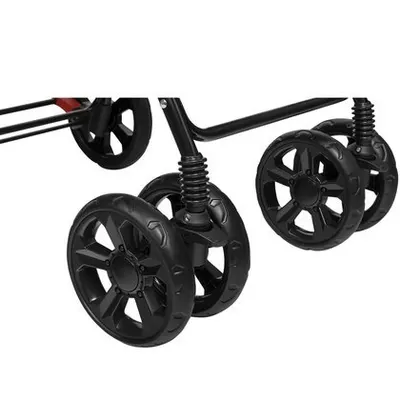 Carucior sport Lionelo Emma Plus Cu tavita, 2 Suporturi pentru pahar, Geanta accesorii, Standard de siguranta EN1888-1 Forest Green