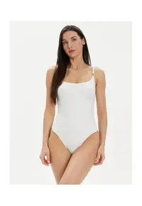 Costum de baie dama - 303690984 - Poliamida/Elastan - Alb - Alb