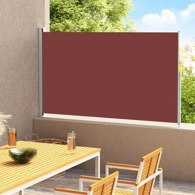 Gossi copertina laterala retractabila de terasa, maro, 180x300 cm