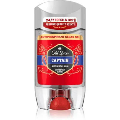 Old Spice Captain Antiperspirant Clear Gel gel antiperspirant pentru barbati 70 ml