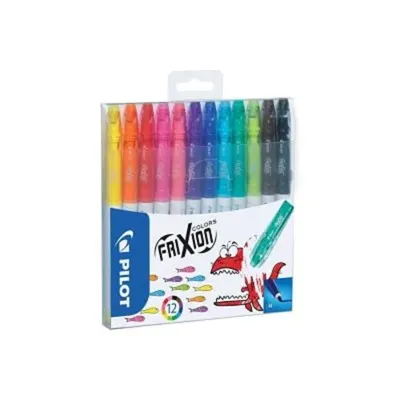 Carioci Frixion, 12 culori/set, Pilot