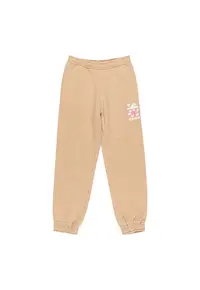 Pantaloni sport copii - bej - 60% bumbac - 40% poliester
