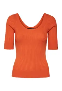 Pulover dama - 301752493 - Poliester - Portocaliu