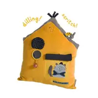 Jucarie cu activitati, perna model casa, moulin roty