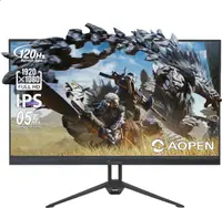 Monitor de gaming Acer AOPEN - 24KG3YG0bi, 23.8'', 120Hz, 1ms, IPS, Adaptive-Sync
