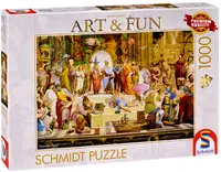 Puzzle Schmidt din 1000 de piese - Școala din Atena 2024