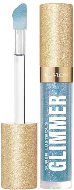 Revlon Super Lustrous Luciu de buze Glimmer Gloss, 10 Indigo Ice, 3.8 ml