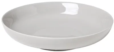 Farfurie adânca de porțelan Blomus - Ro, 22 cm, 720 ml, gri deschis