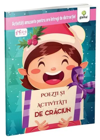 Poezii și activități de Crăciun - Paperback