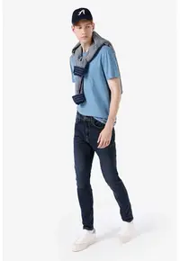 Pantaloni De Barbati Albastru Marin Slim Fit 041 DANNY CL1067186