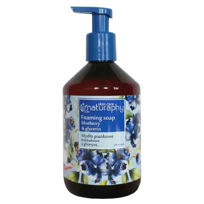 Sapun-spuma Afine si Glicerina Naturaphy, Blux | 500 ml