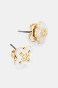 Tory Burch cercei pentru femei placate cu aur sidef ForgetMe