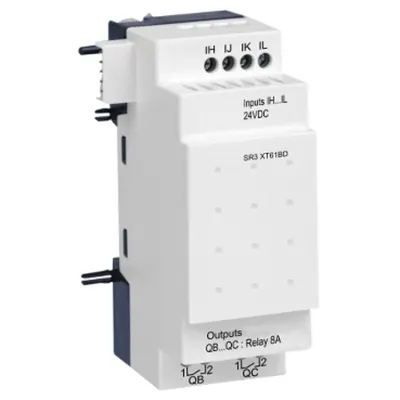 Modul de Extensie I/O Discret, 6 I/O, 24 V C.C., pentru Zelio Logic