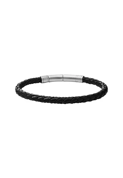 Bratara de piele - Negru