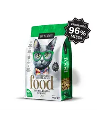 DR MALOU Hrană uscată liofilizată pui cu somon pentru pisici 2x1 kg