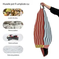 Husa fotoliu Puf Bean Bag tip Para L fara umplutura Rodas