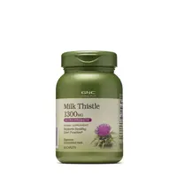 GNC Herbal Plus Milk Thistle 1300 Mg, Extract Standardizat De Silimarina | 60 Tb