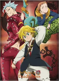 Mini poster GB eye Animation: The Seven Deadly Sins - Ban, King &amp; Meliodas