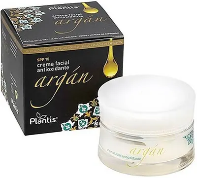 Cremă de față cu ulei de argan Plantis, SPF15, 50 ml, Artesania Agricola