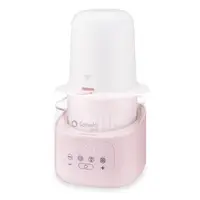 Incalzitor biberoane si sterilizator, Lionelo, ThermUp 4.0, Recipient detasabil, 400 W, 6 moduri de functionare, Functie sterilizare si decongelare, Termostat integrat, Lumina de noapte, Panou tactil, Oprire automata, Placa din otel inoxidabil, Roz