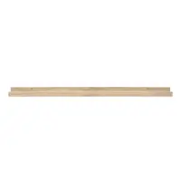 Raft în culoare naturală pentru fotografii din lemn masiv de stejar 100 cm Photoframe – vtwonen