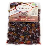 Masline kalamata, vidate, marinate in otet, bio, 500g, Stamatakos Olivegrove
