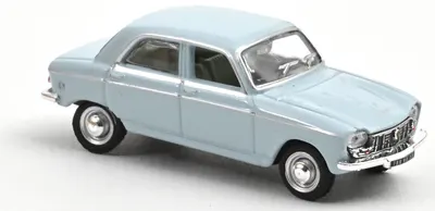 Model colecționar NOREV Contemporary: Automobile - Peugeot 204 (Sky Blue) (1967)