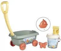 Set pentru nisip cu cărucior Smoby Life - Set de 6 piese