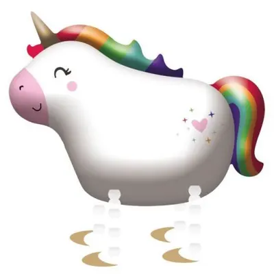 Balon folie mergator unicorn 81x62 cm