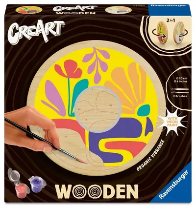 Set de pictat după numere Ravensburger CreArt Wooden - Armonie