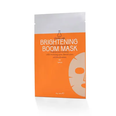 Masca pentru luminozitate Brightening Boom, 23g, Youth Lab